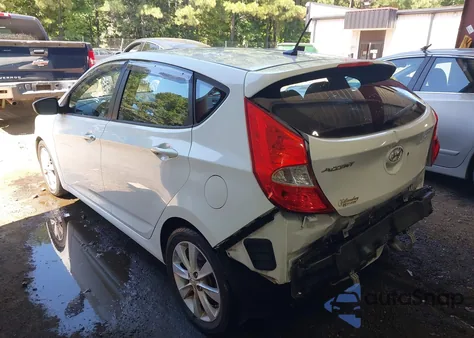 2012 Hyundai Accent Se from USA, damaged, VIN KMHCU5AEXCU014876